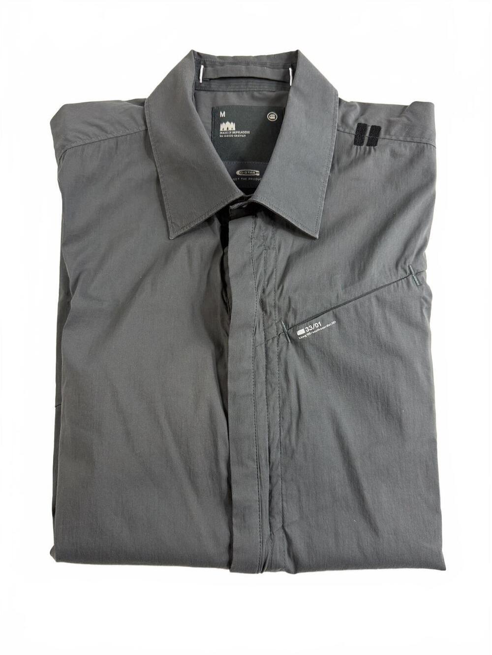 Gray Men's G-Star Slim Button Down Shirt